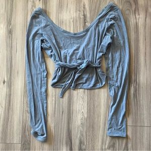 Lululemon x Taryn toomey collection reversible long sleeve